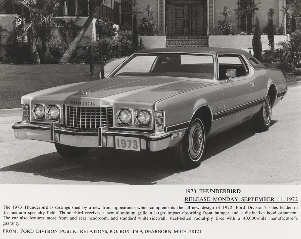 Ford Thunderbird - 1973