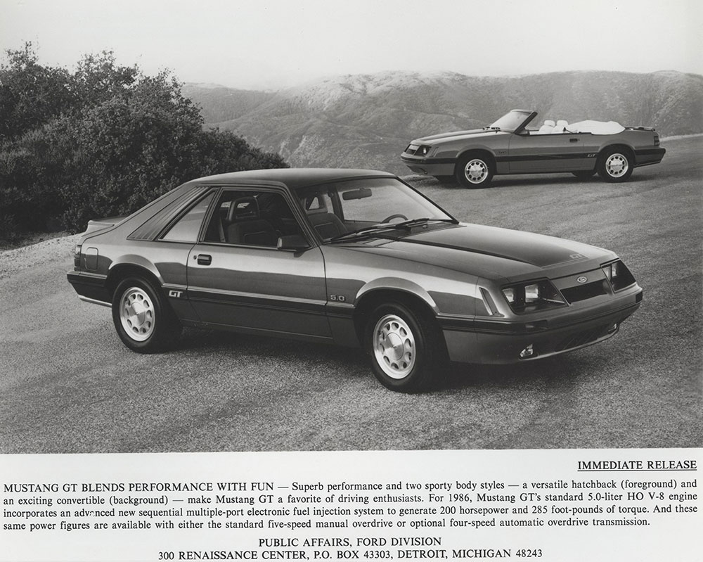 Ford Mustang GT - 1986