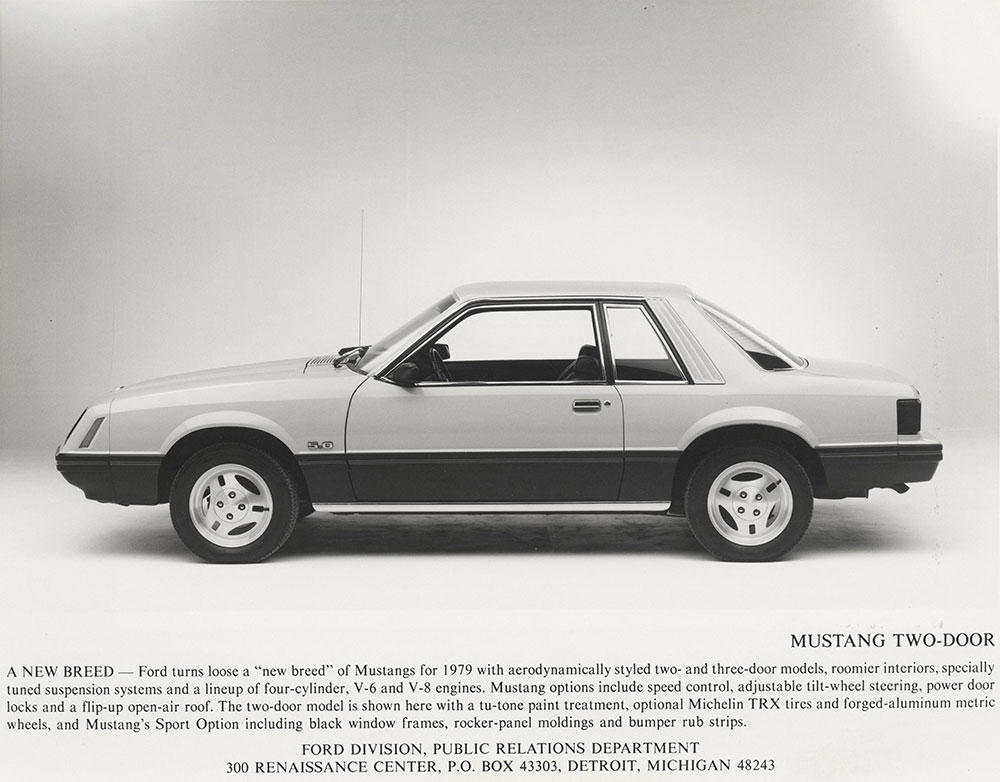 Ford Mustang Two-Door notchback - 1979