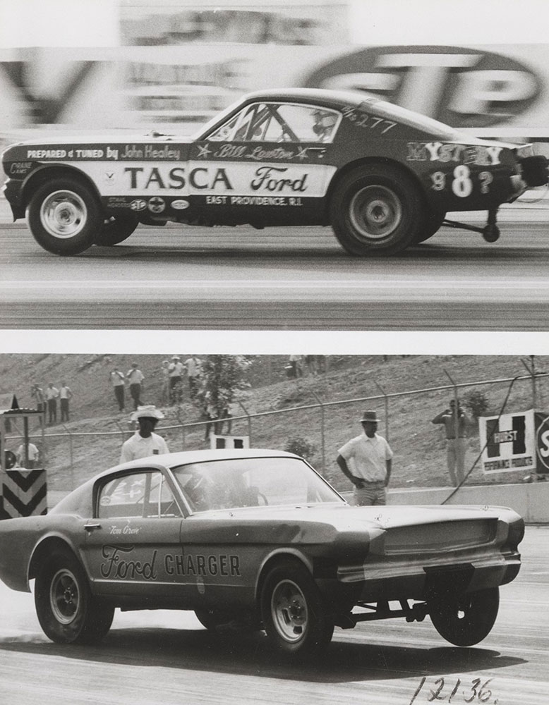 Bill Lawton & Tom Grove in Mustangs 1965/1966