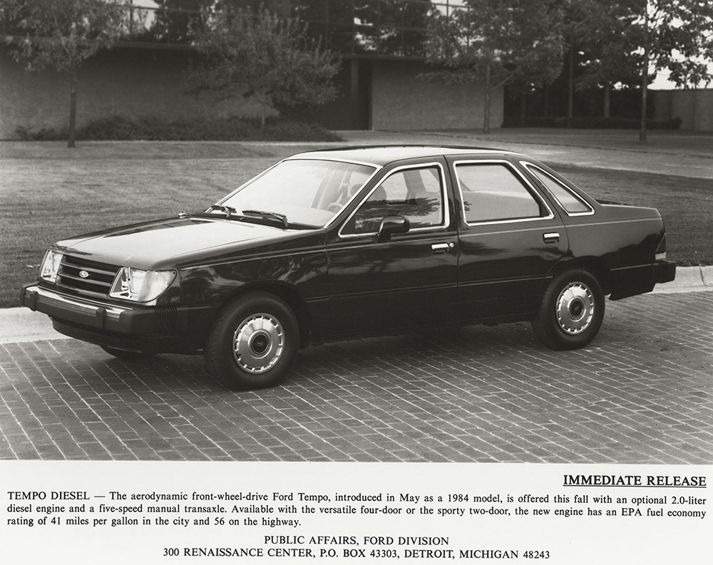 Ford Tempo Diesel - 1984