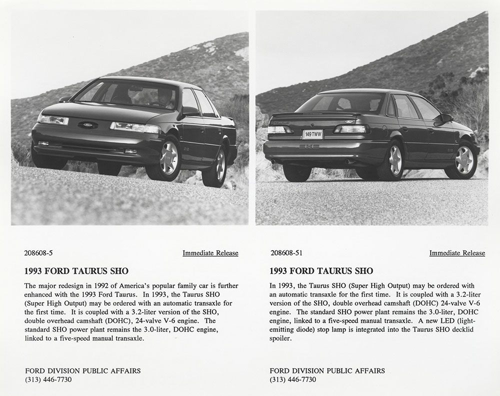Ford Taurus SHO - 1993