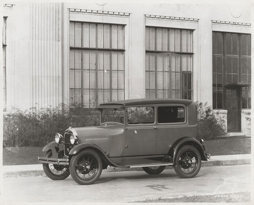 Ford Model A two-door - 1928 (11/25/27)