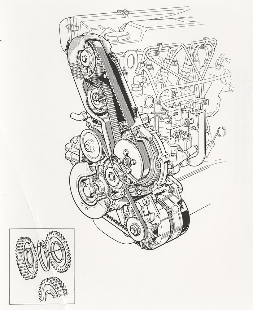 Ford engine schematic