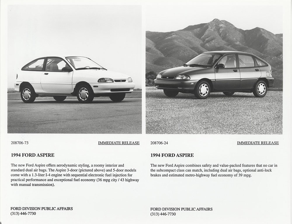 Ford Aspire - 1994