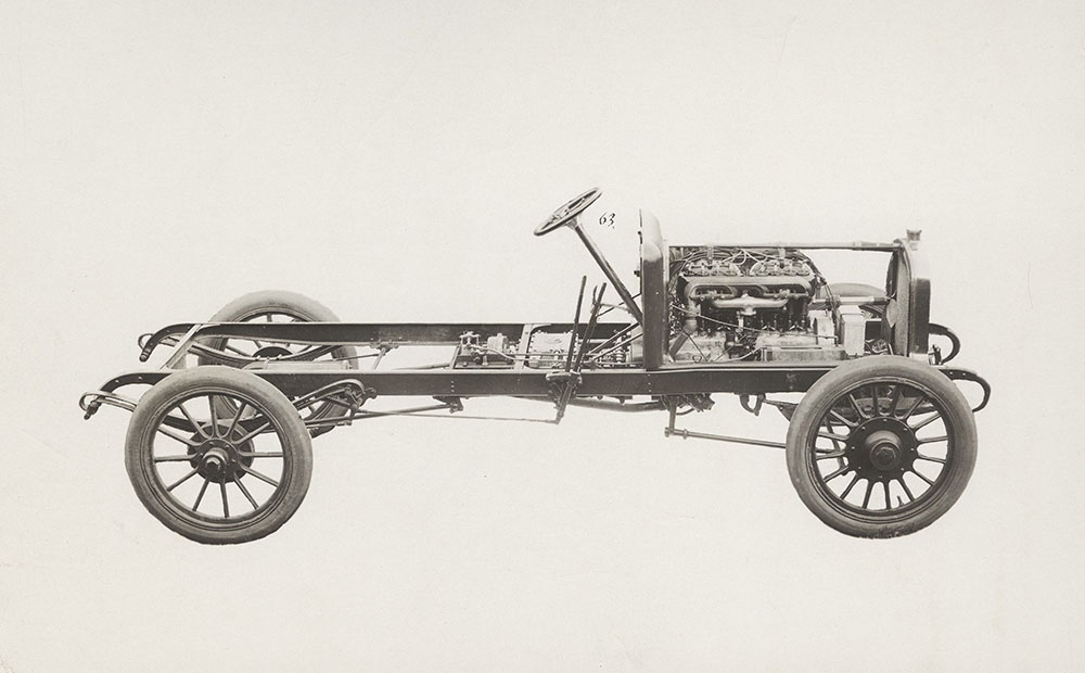 F.W.D. Four Wheel Drive Auto Co., Clintonville, Wis. - Chassis of the first seven passenger model