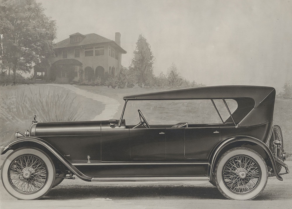 Fox Air-Cooled Car - Five Passenger Touring - 1922