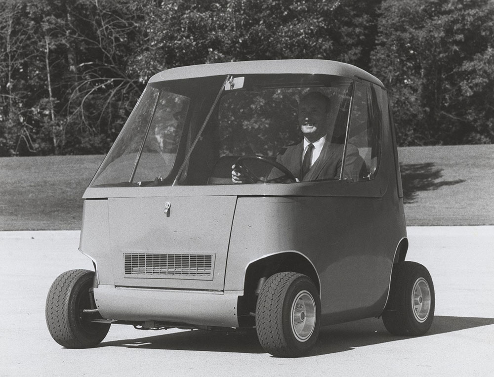 General Motors - 512 Series gasoline-electric hybrid experimental car - 1959