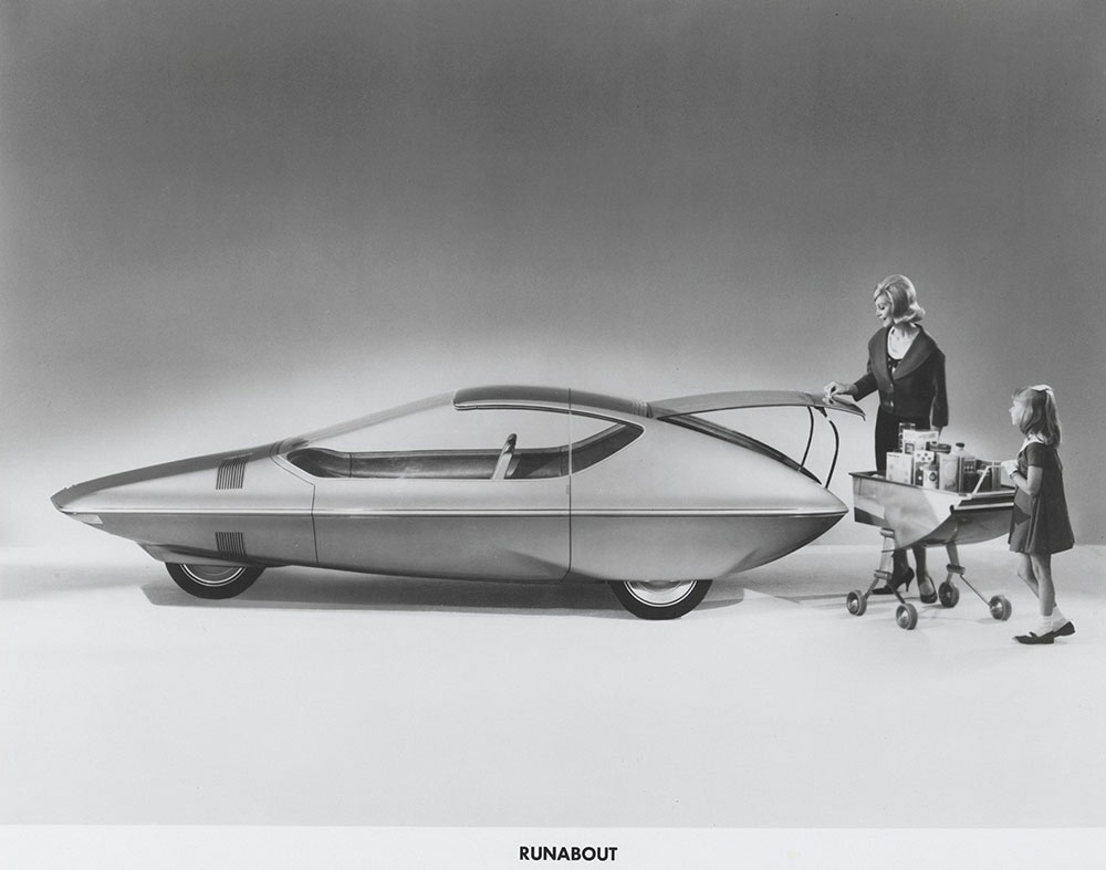 General Motors Runabout - Experimental Car - ca. 1964