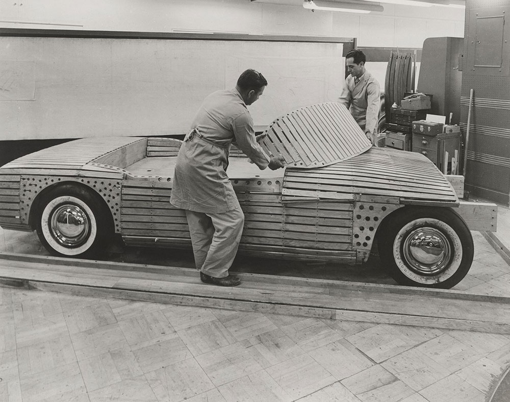 General Motors: Wood Armature for New Car - Wildcat III