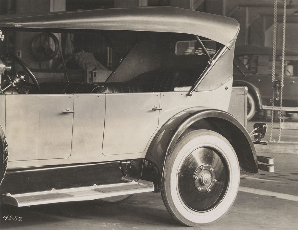 H.C.S. touring car, detail- 1924