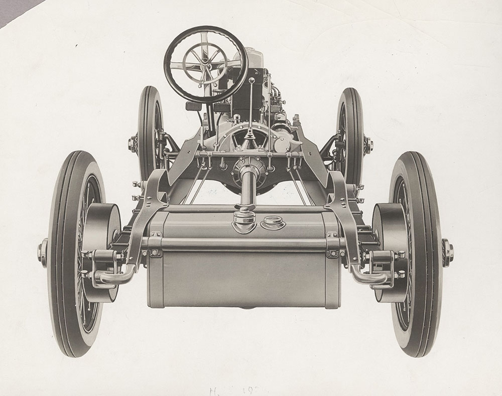 H.C.S.chassis, rear view - 1920