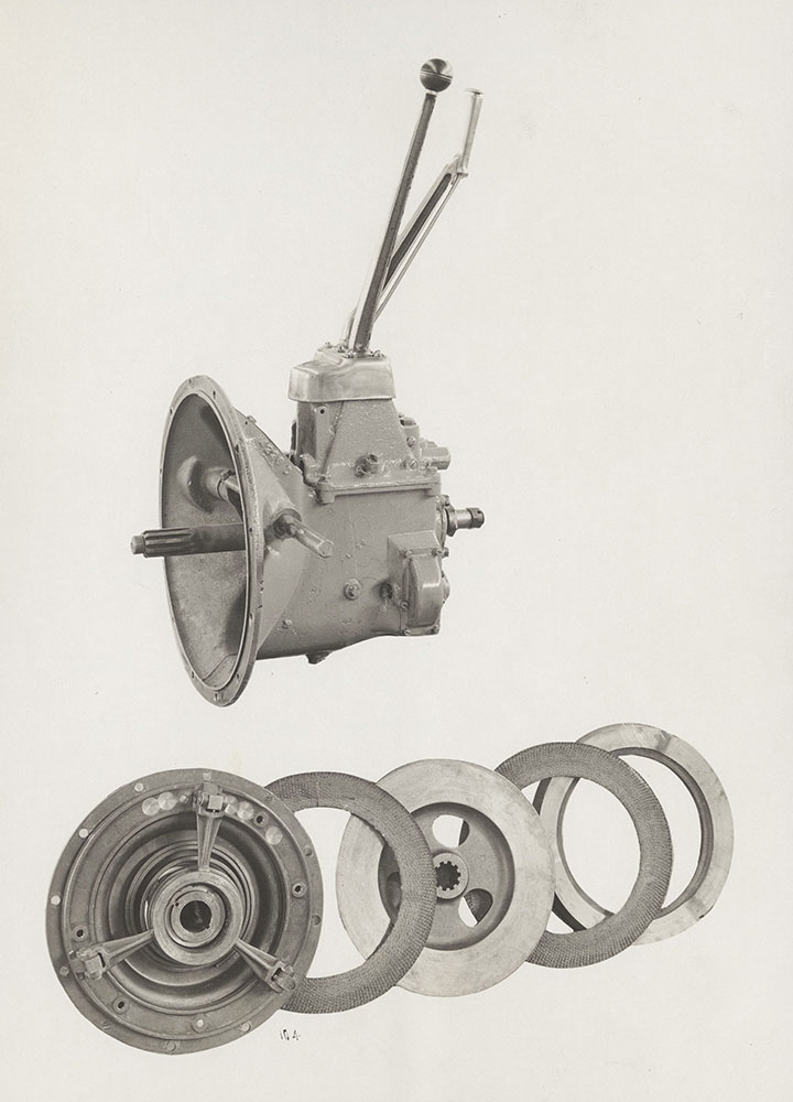 Handley-Knight, clutch and transmission case - 1921