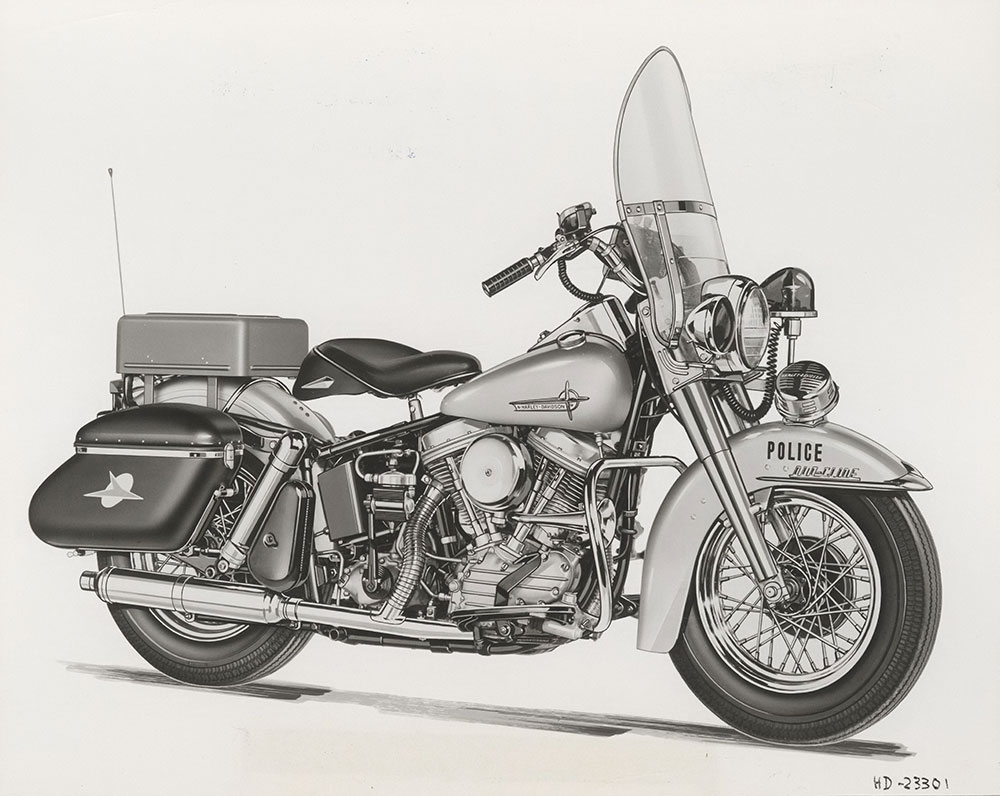 Harley-Davidson Police Duo-Glide - 1961