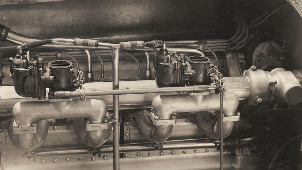 Hartz Eight-Cylinder Special, engine- 1930