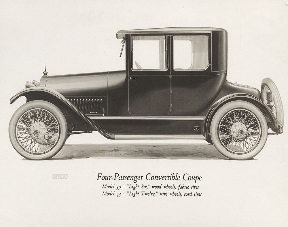 Haynes four passenger convertible coupe - 1918