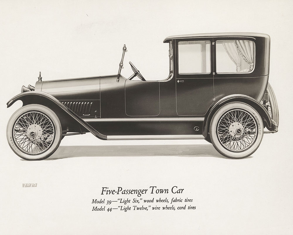 Haynes Five-Passenger Town Car - 1918