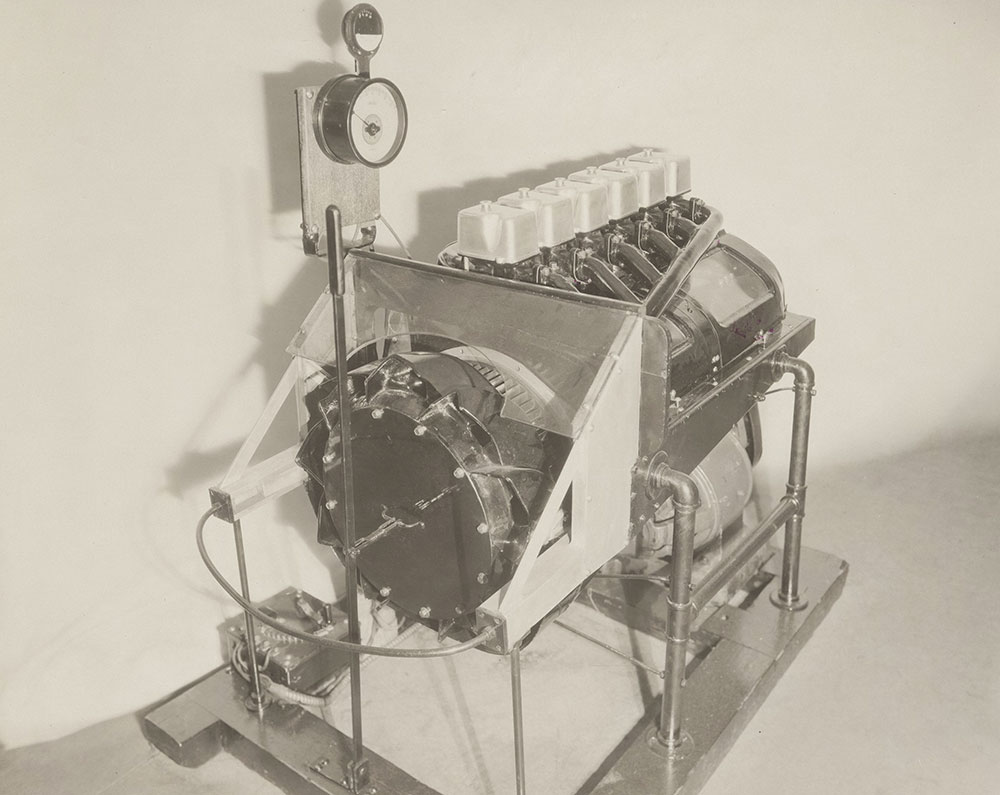 Holmes, 6-cylinder, air cooled motor - 1921