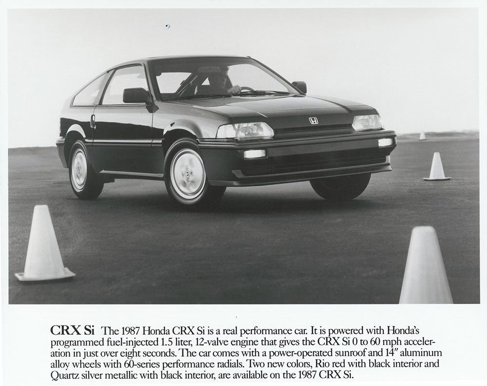 Honda CRX Si - 1987