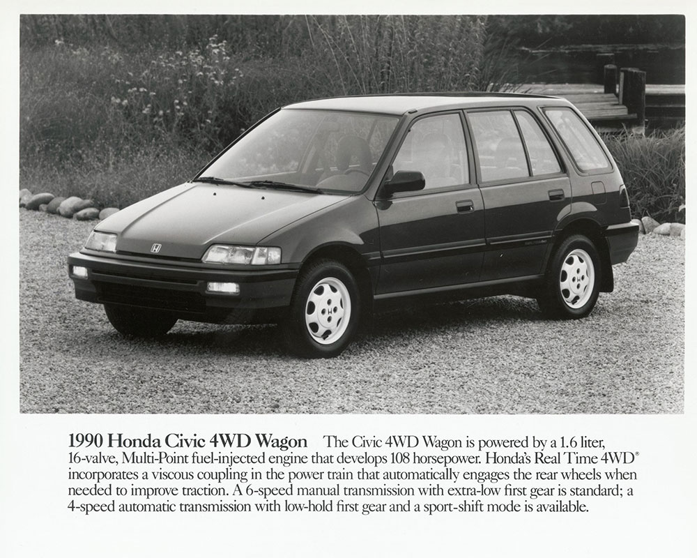 Honda Civic 4WD Wagon - 1990