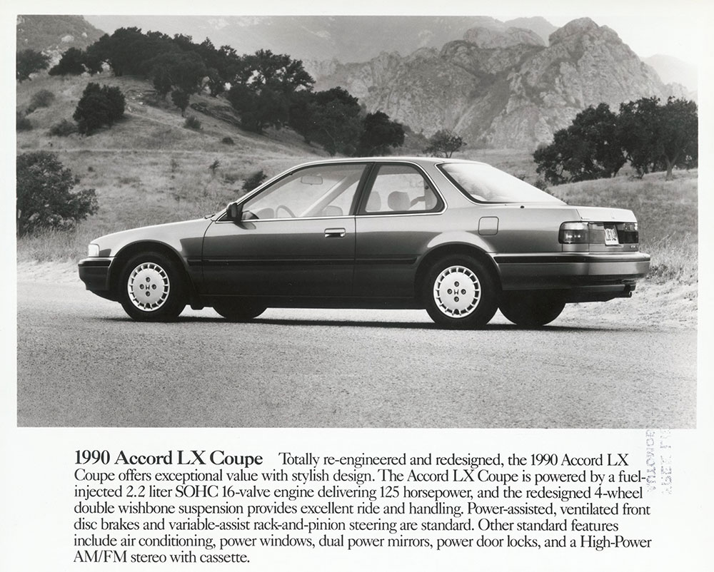 Accord LX Coupe - 1990