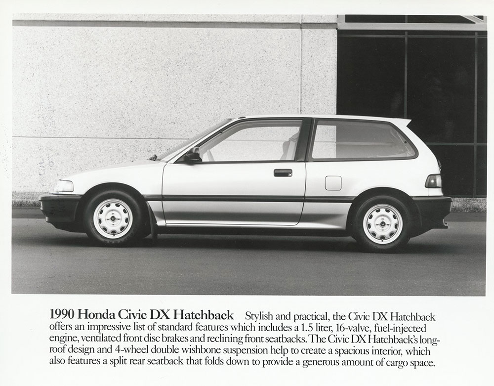 Honda Civic DX Hatchback - 1990