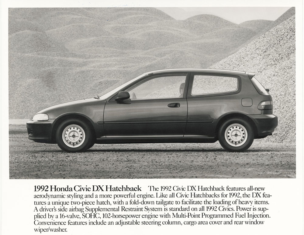 Honda Civic DX Hatchback - 1992