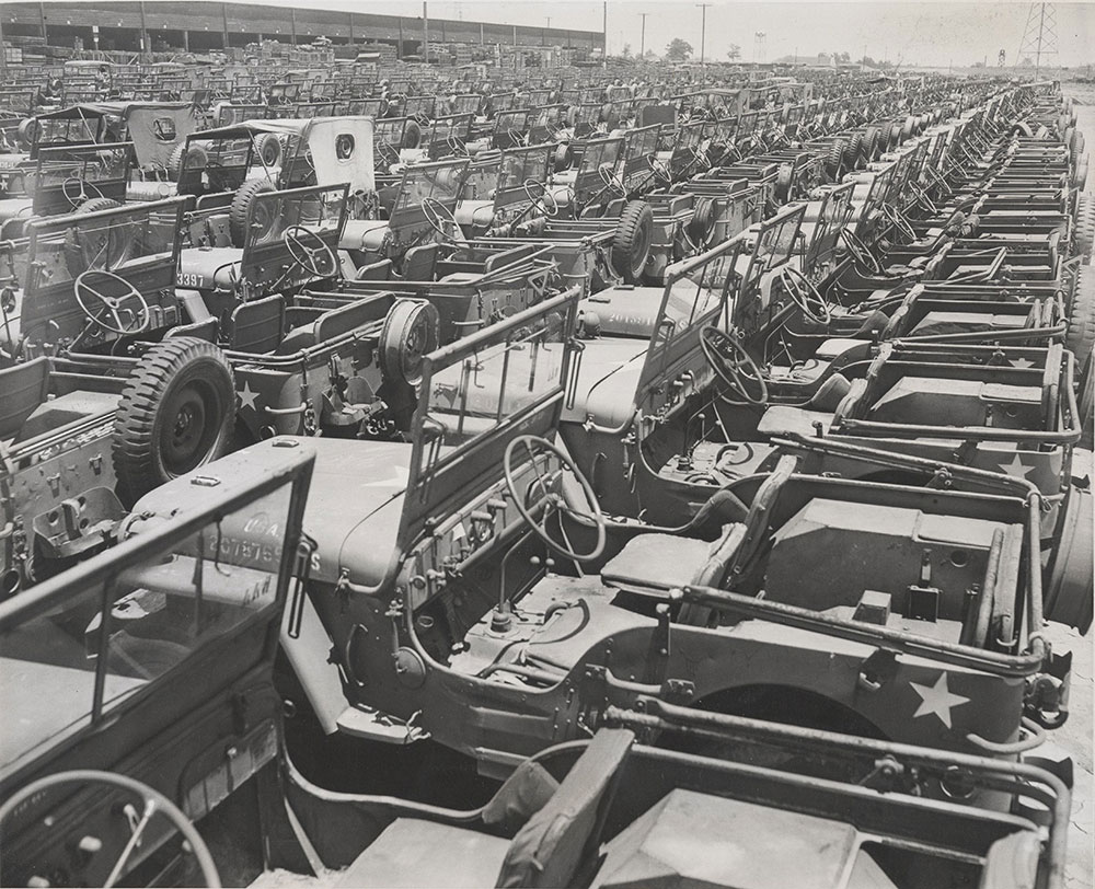 1946 war-surplus Jeeps