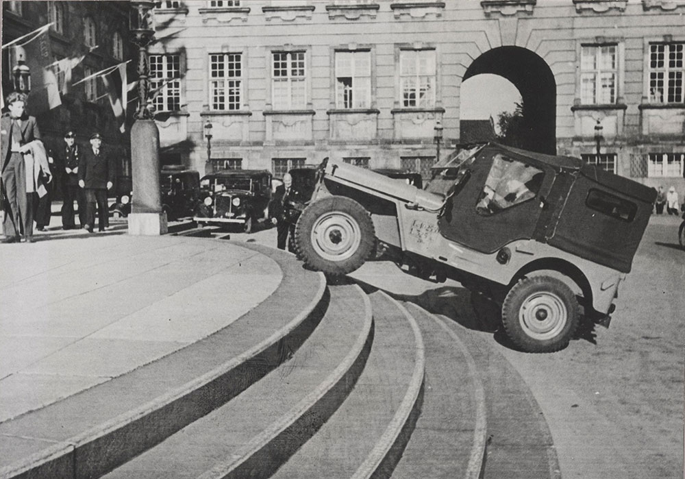 Jeeps in Denmark - 1946