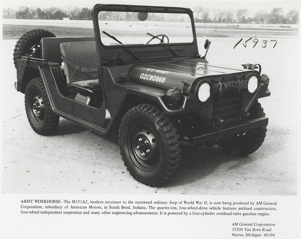Jeep M151A2 - 1972