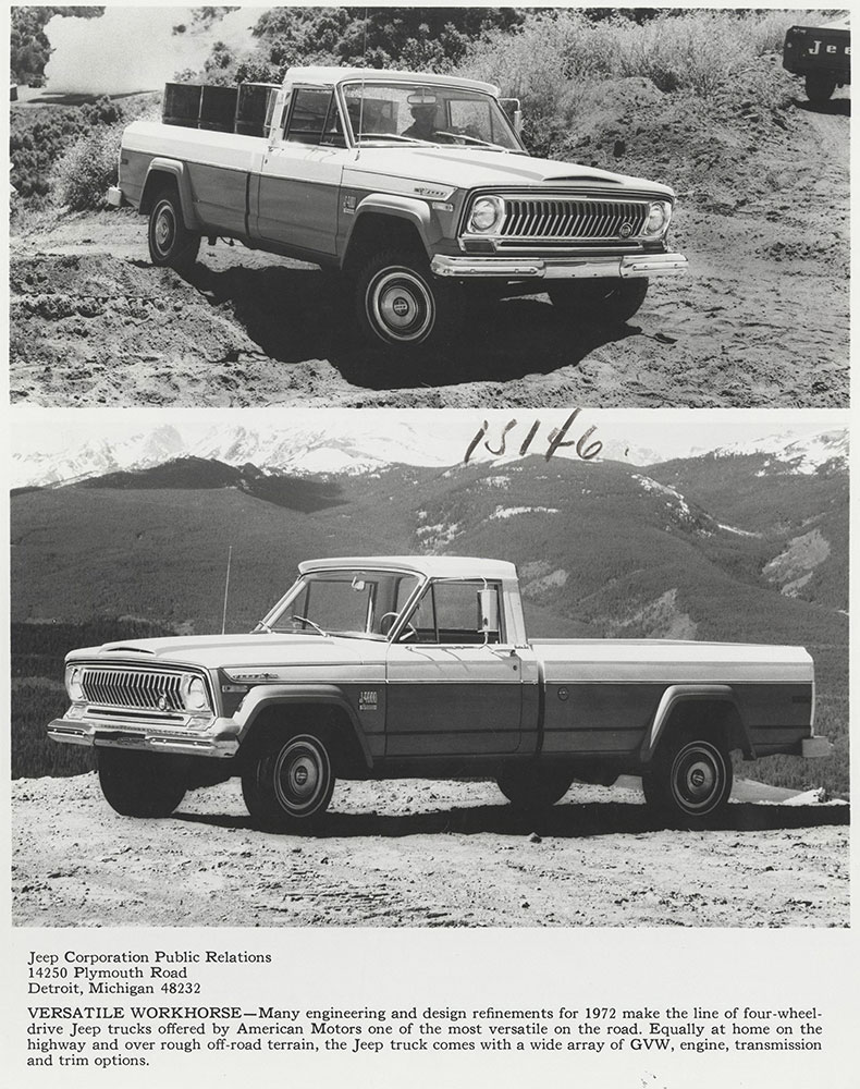 Jeep FWD truck - 1972