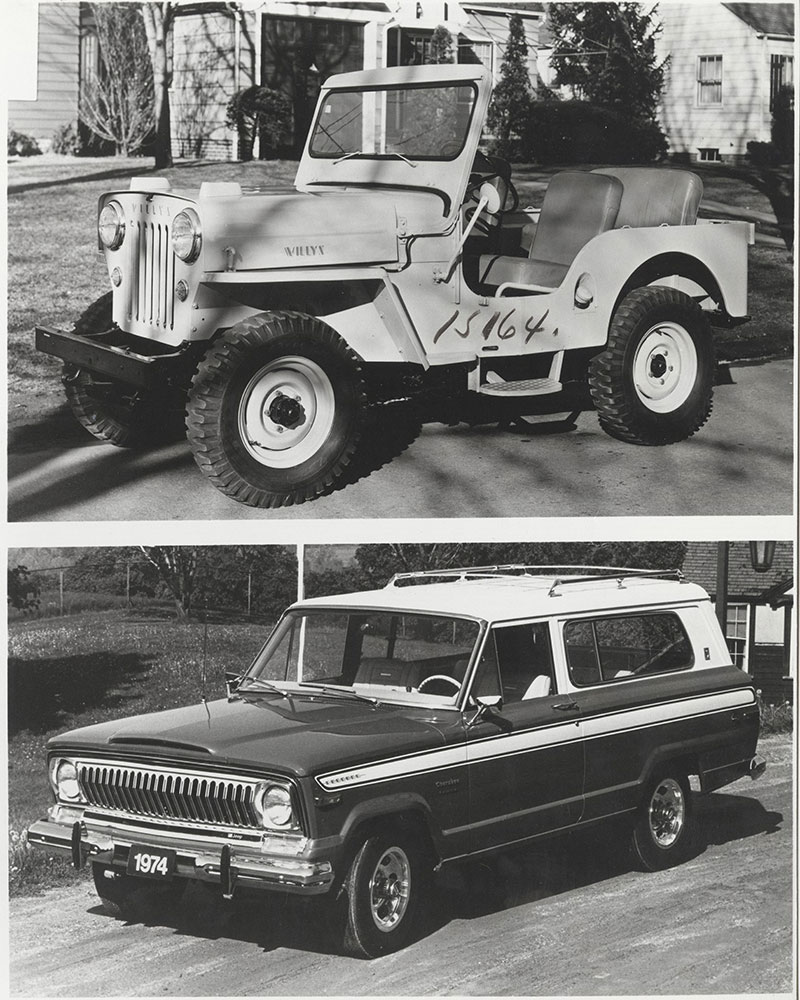1954 Jeep CJ3 & 1974 Jeep Cherokee