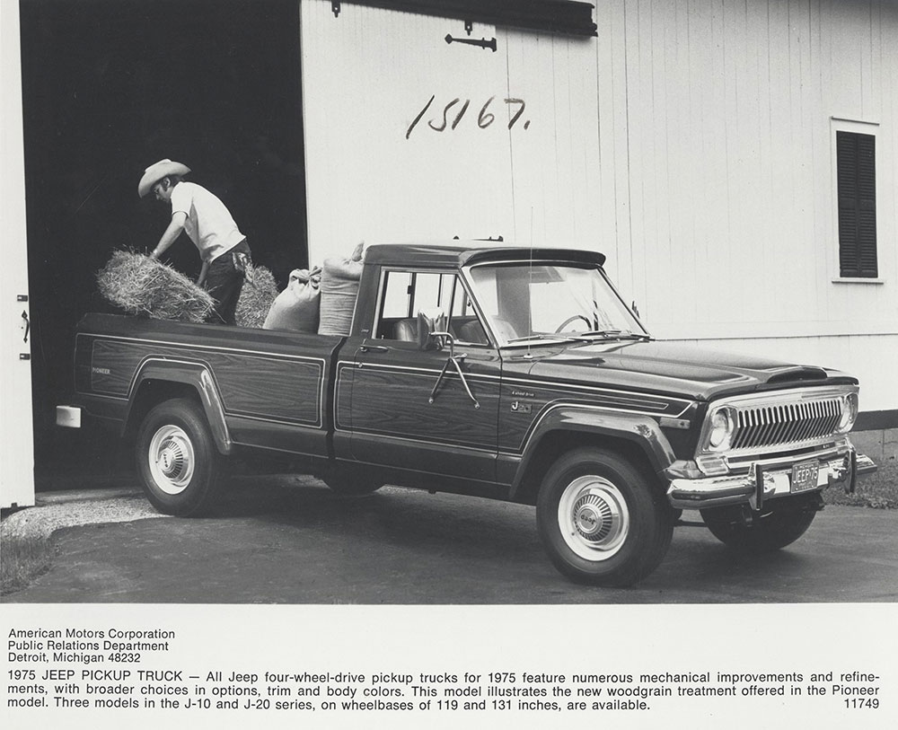 1975 Jeep Pioneer J-20 Pick Up Truck