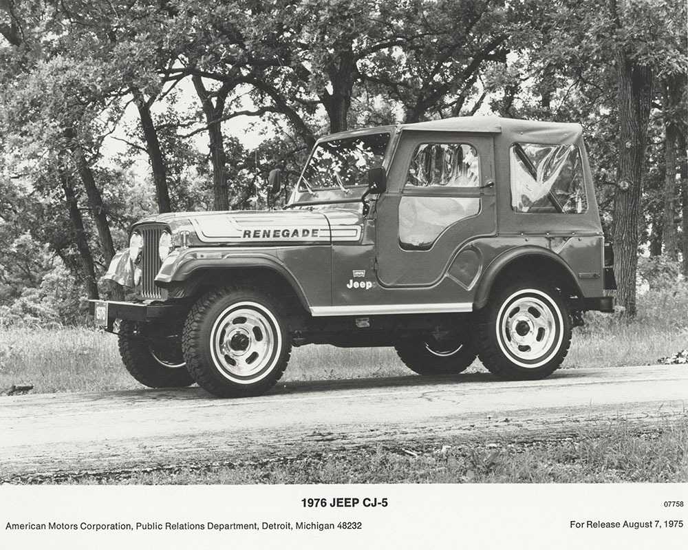 1976 Jeep CJ-5 Renegade