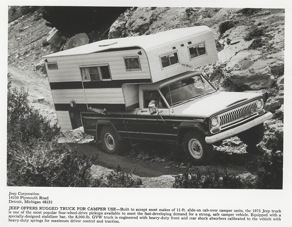 Jeep 1973 Truck for Camper Use