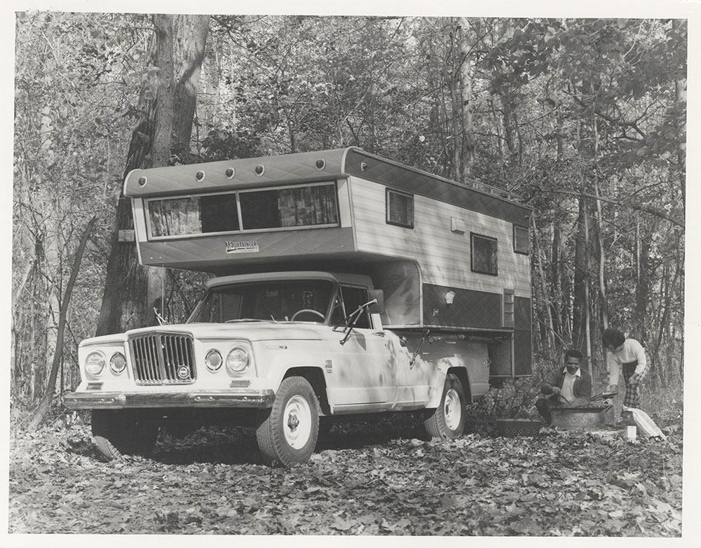1969 Jeep Truck and camper