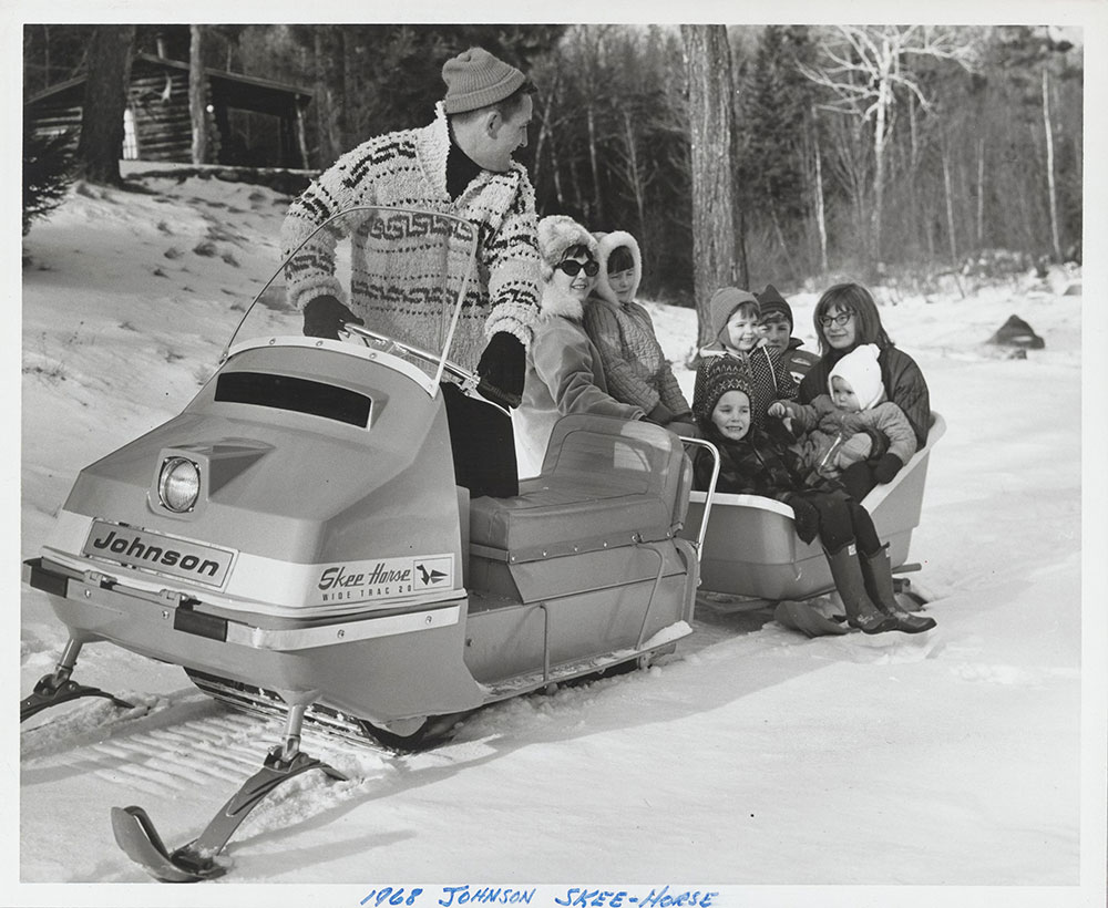 1968 Johnson Skee Horse Wide Trac 20