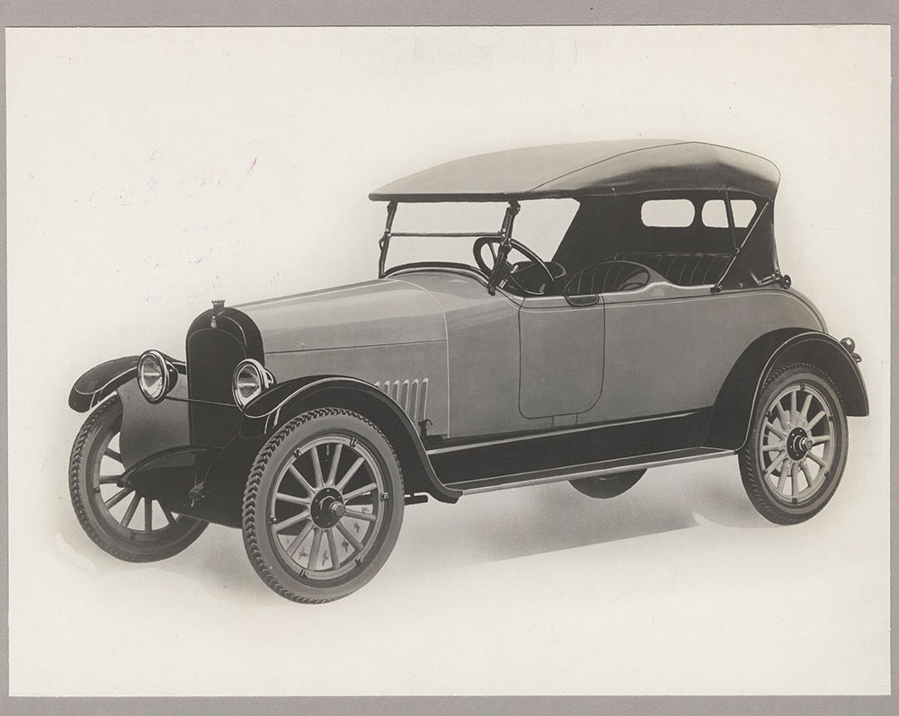 1918 Jones Six 5-passenger roadster: $1675