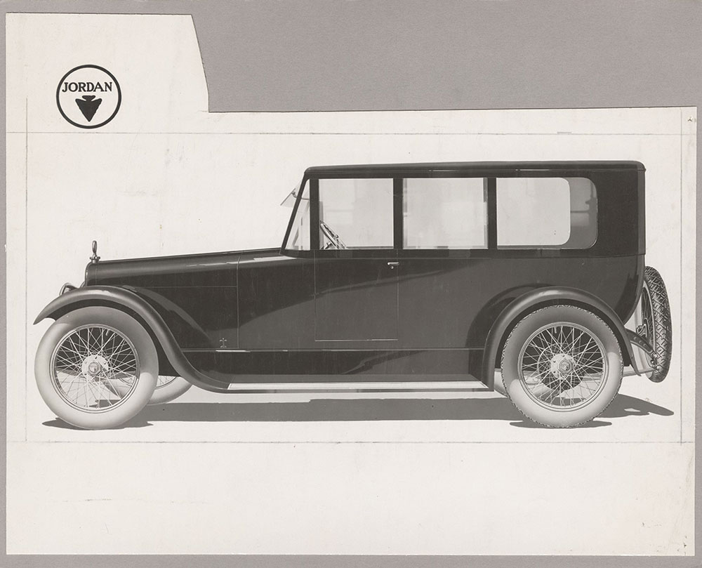 1918 Jordan seven-passenger sedan