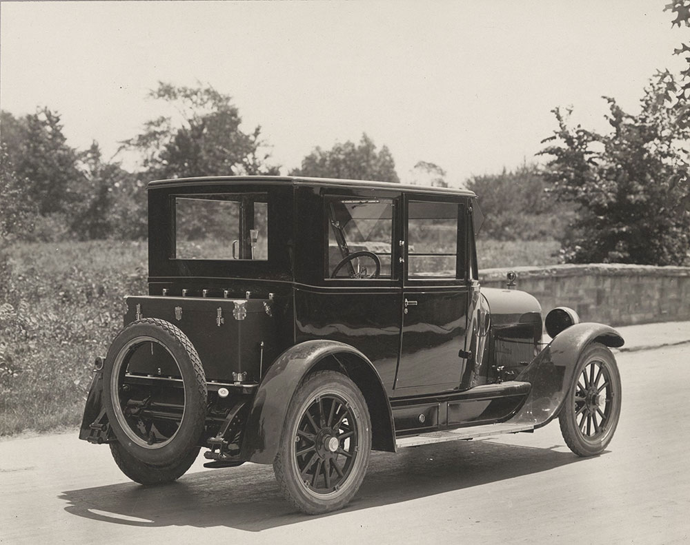1923 Jordan two-door Brougham, rear view