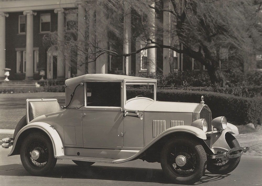 1928 Jordan Tomboy four-passenger convertible coupe