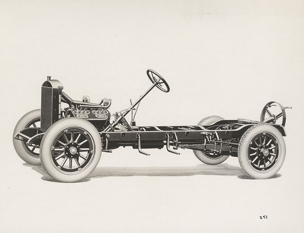 King Model H Chassis - 1920
