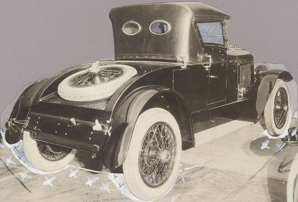 King, Road King, rear view - 1920