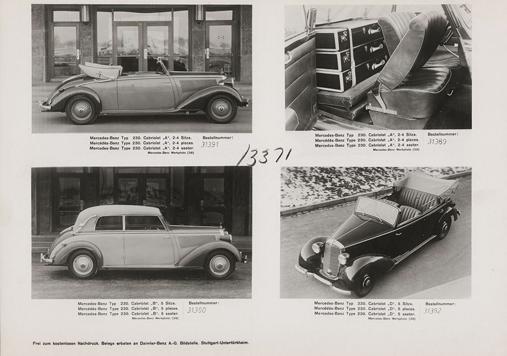 Mecedes-Benz 230 - 1939