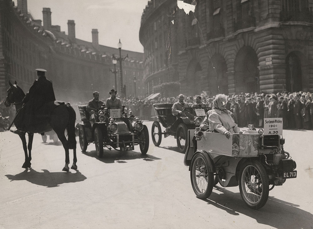 Sunbeam in London's Jubilee Motor Parade 1946