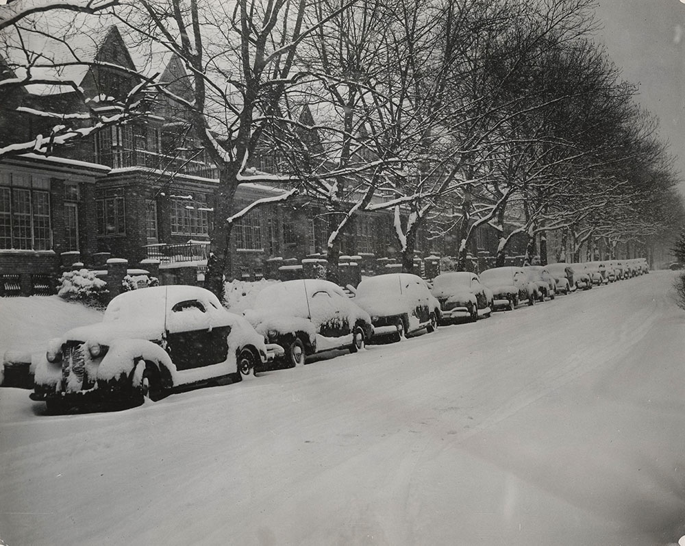 Roosevelt Blvd in the snow