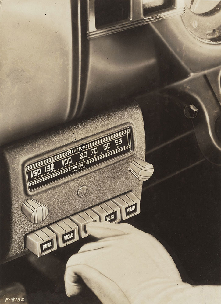 Firestone Push-Button Radio
