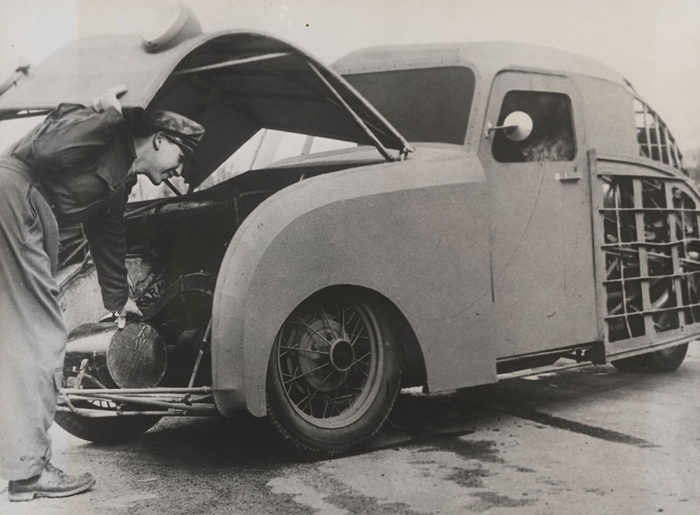 Dal Ashenfelter's Home-Made Car 1946