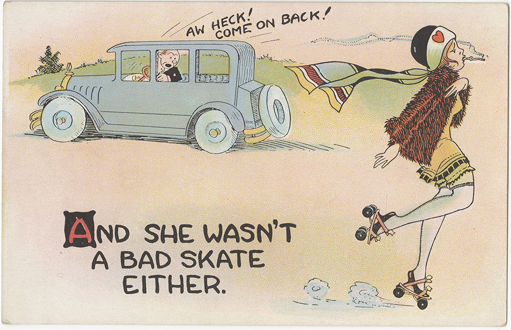 And She Wasn't A Bad Skate Either