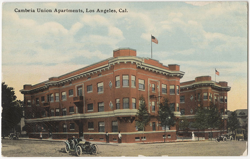 Cambria Union Apartments, Los Angeles, Cal.